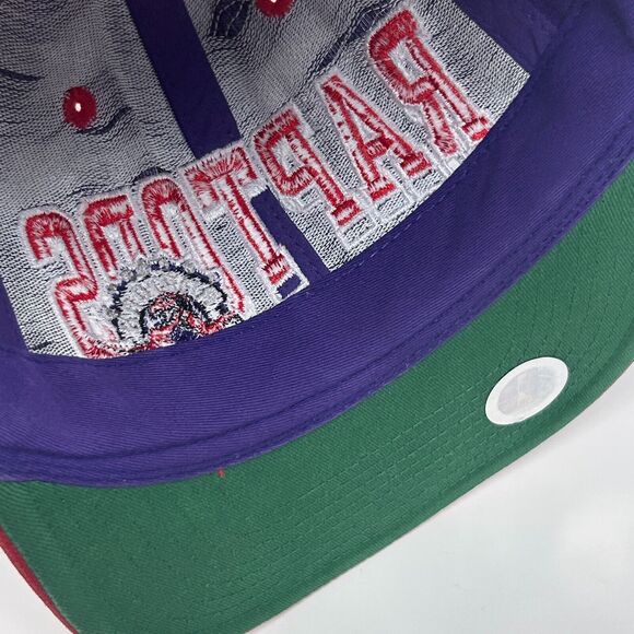 Toronto Raptors Baseball Hat Cap Adidas NBA Basketball 6 Panel Snapback Purple - Picture 5 of 14